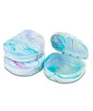 Marble Retainer Cases with Labels (3 Pack) - Cotton Candy Color - Buy Online on GoSupps.com