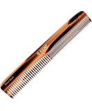 Kent Brushes Handmade Combs Range 6T Medium Size Coarse and Fine Comb for Women A-Tortoiseshell 1 Count (Pack of 1) - Buy Online on GoSupps.com