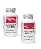 Cardiovascular Research Magnesium Taurate - 125mg Elemental Magnesium - 360 Veg Caps Total - Buy Online on GoSupps.com