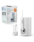 Panasonic EW1614AW503 Family Mouth Shower - Ultrasonic Teeth Cleaner with 10 Settings IPX7 Waterproof 5 Nozzles Kids Mode - Perfect for Orthodontics - Buy Online on GoSupps.com