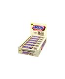 Snickers High Protein Bar - Low Sugar 1.9g Sugar Ideal Gift for Athletes 12 x 57g - White Low Sugar Snack - Buy Online on GoSupps.com