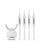 LINHART Teeth Whitening Kit with LED Light - Professional Dental Whitening Gel and 16-Led Whitening Light for No Sensitivity Whitening - Buy Online on GoSupps.com