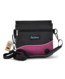 PetLove Treat Bag for Dogs - Pink Food Bag with Magnetic Closure & Poop Bag Dispenser | Stylish Bum Bag for Pet Owners - Buy Online on GoSupps.com