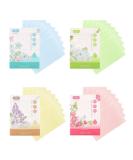 400 Premium Oil Blotting Papers - Soft Contaminant-Free for Fresh Skin | Travel Makeup Essentials in 4 Colors - Buy Online on GoSupps.com