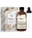Sandalwood Essential Oil - Premium 4 Fl Oz for Skin Aromatherapy Diffuser & Candle Making - Natural Oil with Glass Dropper - Buy Online on GoSupps.com