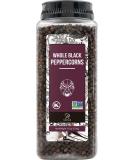 Soeos Black Peppercorns 18oz - Whole Non-GMO Kosher Peppercorns for Grinder Refill - Packed to Keep Fresh - 1.12 Pound - Buy Online on GoSupps.com