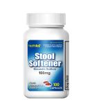 HealthA2Z Stool Softener Docusate Sodium 100mg - 100 Capsules - Compare to Colace Active Ingredient - Buy Online on GoSupps.com