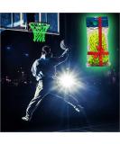Solar-Powered Glow in The Dark Basketball Net - Lighted Outdoor Hoop Rim Replacement - Night-Time Glowing Goal - Buy Online on GoSupps.com
