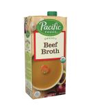 Pacific Foods Organic Beef Broth 32oz - Premium Quality, 100% Organic - 1 Pack - Buy Online on GoSupps.com