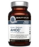 Quality of Life Labs Kinoko Platinum AHCC 750 mg 60 Vegicaps - Buy Online on GoSupps.com