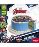 Dekora 231365 Marvel Avengers Cake Topper - Sugar-Free Edible Paper - 16 cm | Buy Internationally - Buy Online on GoSupps.com
