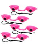 EVO FLEX Sunnies - UV Protection Tanning Bed Goggles 4 Pack (Pink) | FDA Compliant - Buy Online on GoSupps.com
