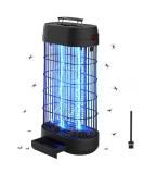 EuQQZZU Insect Killer - 22W Mosquito Trap Lamp with 1800V & 3 Advanced Mosquito Control Technologies | Perfect for Indoor & Outdoor Use - Buy Online on GoSupps.com