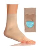 Medipaq Gel Heel & Ankle Support - Achilles Tendonitis, Ligament Damage, Sprained Ankle Socks for Women & Men - Buy Online on GoSupps.com