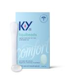 Silicone Lube K-Y Liquibeads 6 ct Personal Lubricant for Adult Couples, Women, Pleasure Enhancer, Sensual Massage Vaginal Moisturizer Beads, Hormone & Paraben Free, Easy Apply, Latex Condom Compatible - Buy Online on GoSupps.com