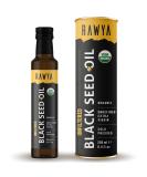Organic Unfiltered RAWYA Black Seed Oil 250ml - Cold Pressed Nigella Sativa Oil in Glass Bottle - Buy Online on GoSupps.com
