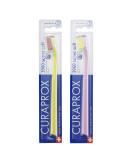 Curaprox CS3960 Super Soft Manual Toothbrush - 2 Pack (Assorted Colors) | Gentle Cleaning for Sensitive Gums - Buy Online on GoSupps.com