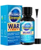 Fast Action Liquid Wart Gel - Maximum Strength Salicylic Acid Treatment for Warts Corns and Calluses - Fast-Acting Freeze Off Solution for All Wart Types - Buy Online on GoSupps.com