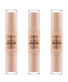 Catrice Magic Shaper Contour & Glow Stick - Vegan Contour Pen No. 060 | 3-Pack Natural & Perfume-Free 9g Each - Define & Glow Instantly - Buy Online on GoSupps.com
