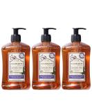 A LA MAISON Lavender Aloe Liquid Hand Soap - Triple French Milled Natural Moisturizing Soap (3 Pack 16.9 oz Bottle) 16.9 Fl Oz (Pack of 3) - Buy Online on GoSupps.com