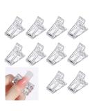 10 Pieces Polygel Nail Clippers - Quick Construction Nail Extensions | Transparent Polygel Tools for ECommerce - Buy Online on GoSupps.com