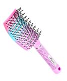 Curved Vented Hair Brush for Faster Blow-Drying - Professional Styling Brush for Women & Men  Ideal for Wet or Dry Hair - Buy Online on GoSupps.com
