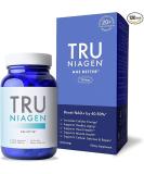 TRU NIAGEN Patented NAD+ Supplement for Anti Aging and Cell Regeneration  Niagen  60 300 mg Servings | Supports Cellular Energy  Brain  Muscle | Nicotinamide Riboside (NR) Take 2 Daily | 1 Bottle - Buy Online on GoSupps.com