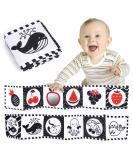 Jenilily Baby Book - Black & White Mirror Fabric for 0-3 Months | Picture Book & Gift Canger Toy for Babies - Buy Online on GoSupps.com