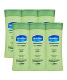 Vaseline Intensive Care Aloe Soothe Body Lotion - Pack of 6 (13.53 Oz / 400ml Each) with Aloe Vera - 13.53 Ounce - Buy Online on GoSupps.com