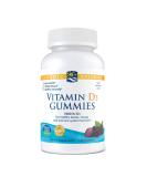 Nordic Naturals Vitamin D3 Gummies Wild Berry 1000 IU 120 Gummies - Buy Online on GoSupps.com