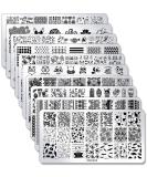 SILPECWEE 10Pcs Animal Design Nail Art Stamping Plates Set | Manicure Templates & Tools - NO3 - Buy Online on GoSupps.com