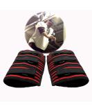 Mowane XL Weightlifting Elbow Sleeves - Adjustable Compression Support for Men (1 Pair) - Buy Online on GoSupps.com