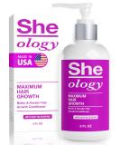 Sheology Maximum Growth & Thickening Conditioner for Women | Natural DHT Blockers with Biotin Keratin & Saw Palmetto | Reduce Hair Loss & Promote Growth | Made in USA - Buy Online on GoSupps.com