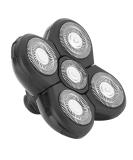 Electric Beard Shaver Carver - 5 Blade Rotary Head Replacement for Men | Bald Head Grooming Kit & Facial Trimmer Accessory - Buy Online on GoSupps.com