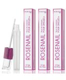 Rosegold Rosenail Growth Serum - Strengthening Care for Longer Stronger Nails - Vegan & Hormone-Free - 3 Pack (3 ml) with Baobab Extract - Buy Online on GoSupps.com