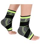 Auidy_6TXD Ankle Brace Set of 2 - Compression Ligament Support Socks for Injury Recovery and Pain Relief - Buy Online on GoSupps.com