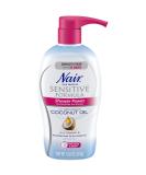 Nair Shower Power Hair Remover Cream with Coconut Oil Plus Vitamin E 12.6 oz (357 g) - Buy Online on GoSupps.com