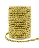 Gold Twisted Cord Trim - 59 Feet | Decorative Rope for Curtain Tieback, Upholstery, Honor Cord | Tenn Well - Buy Online on GoSupps.com