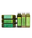 Raw Generation 1-Day Low Sugar Detox Cleanse - Boost Digestion & Eliminate Bloating | Plant-Based Juices with 47g Protein | Non-GMO Beginner Juice Cleanse - Buy Online on GoSupps.com