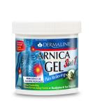 DERMALINE Arnica 3 in 1 Gel | Eucalyptus Tea Tree Oil & Vitamin E | Fast Acting Pain Relief - Shop Internationally - Buy Online on GoSupps.com