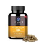 Dr. Emil Organic Lions Mane Mushroom - 90 Capsules - Buy Online on GoSupps.com