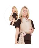 Freerider Co. Stretchy Baby Wrap Carrier | Premium Tencel Fabric | Hip Healthy | Award Winning Ergonomic Design | Almond - Buy Online on GoSupps.com