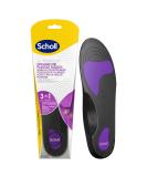 Scholl In-Balance Orthopedic Insoles for Plantar Fasciitis - Immediate Pain Relief Heel & Foot Support Size 42.5-45 Black - Buy Online on GoSupps.com
