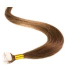 Hair2Heart Premium Mini Tape Extensions - 36 Real Hair Tapes 60cm 8/03 Light Blonde Natural Gold & #8 Light Brown - Buy Online on GoSupps.com