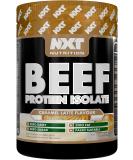 NXT Beef Protein Isolate 540g - High Protein Powder with Natural Amino Acids - Paleo Keto Friendly - Dairy and Gluten Free (Caramel Latte) - Buy Online on GoSupps.com