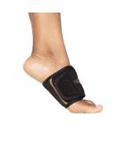 Copper Fit unisex adult Rapid Relief Plantar Fascia Arch Foot Wrap with Hot or Cold Gel Pack Black Adjustable - Buy Online on GoSupps.com