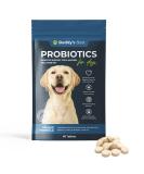 Probiotics For Dogs | 60 Tablets | Supports Healthy Digestive & Immune System | Unique Formula Contains Beta Glucans Turmeric & Ginger - Buy Online on GoSupps.com