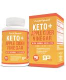 Premium Keto + Apple Cider Vinegar Pills - Keto Diet Pills with Garcinia Cambogia, Keto BHB Exogenous Ketones - 90 Capsules - Buy Online on GoSupps.com