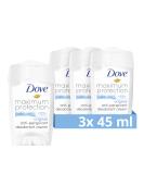 Dove Maximum Protection Original Clean Anti-Perspirant Cream Stick - 3 Pack (3x45ml) - Buy Online on GoSupps.com