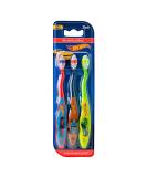 Hot Wheels Kids Toothbrush 3-Pack - Soft Bristle Toddler Toothbrushes - Buy Online on GoSupps.com